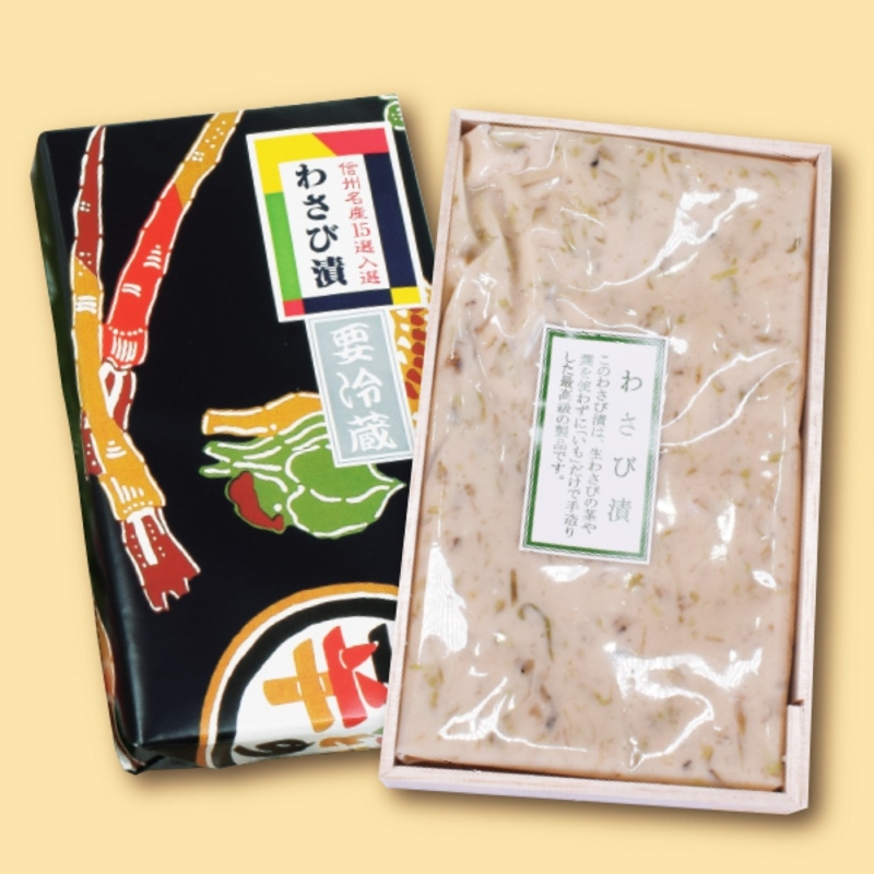 わさび漬 折 100g