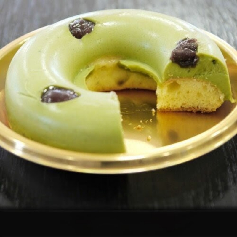 アイスドーナツ　抹茶