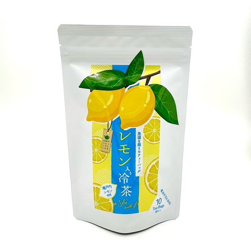 レモン入り冷茶